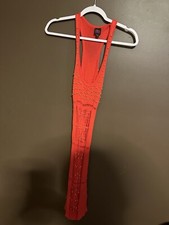 2b Red Knit Accent Dress Size Xs