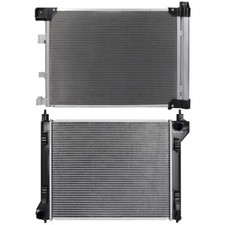 Radiator & AC Condenser Cooling Kit For 2013 2014 2015-2018 Nissan Sentra 1.8L