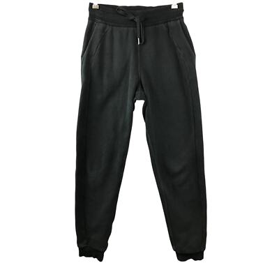 Lululemon Women's Sweat Joggers Pants Sz Black Athletic