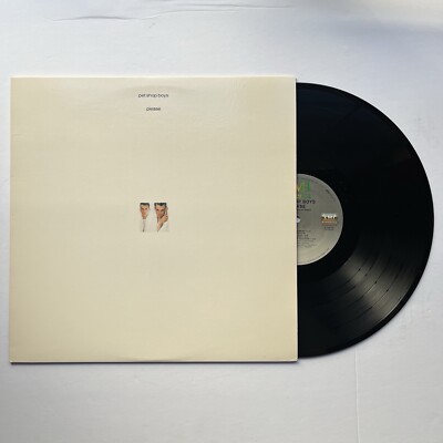 Pet Shop Boys  Please LP Vinyl Record 1986 Press EMI Picture Sleeve