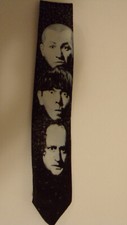 3 Stooges Mens Tie by Ralph Marin Excellent Condition Novelty