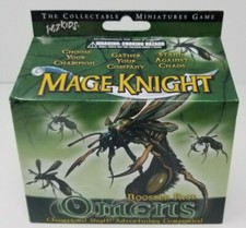 Mage Knight Omens Booster Pack (Sealed, OOP) - Wizkids 2005 - WZK0216US