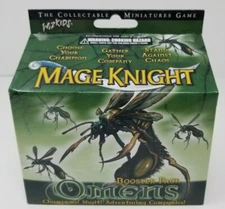 Mage Knight Omens Booster Pack (Sealed, OOP) - Wizkids 2005 - WZK0216US