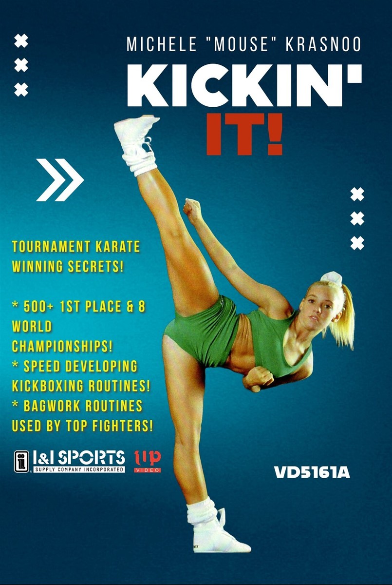 Kickin It! DVD Michele Krasnoo karate martial arts forms kata