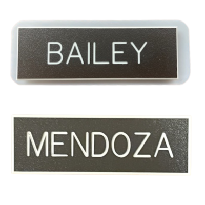 #ad #ad Custom Army Dress Black Name Tag Regular Post $15.00