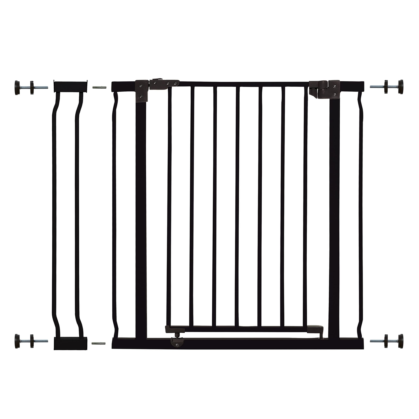 Liberty Walk Thru Baby Safety Gate Set - with 3.5inch Extension Panel, Fits 2...