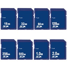 Indmem SD Card 32/64/128/256/512MB 1/2GB Secure Digital Sdandard Memory Card