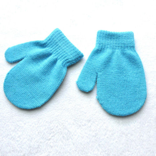 Winter Warme Kinder Kinder Stricken Handschuhe Volle Finger Stretchy ≥ - Bild 19 von 25