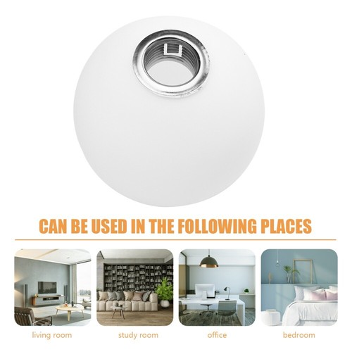 4pcs Glass Spherical Lampshade Frosted Spherical Lampshade Antique Frosted - Picture 9 of 12