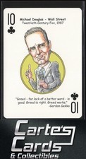 Michael Douglas 2006 Hero Decks Hooray for Hollywood Playing Cards #10C