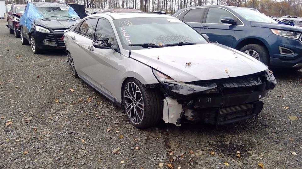 AC Condenser Turbo Fits 22-23 ELANTRA 1575827 - Image 4 of 4