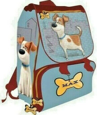 Zaino Cartella Bag Scuola Estensibile Pets Vita Da Animali bambino bambina Max