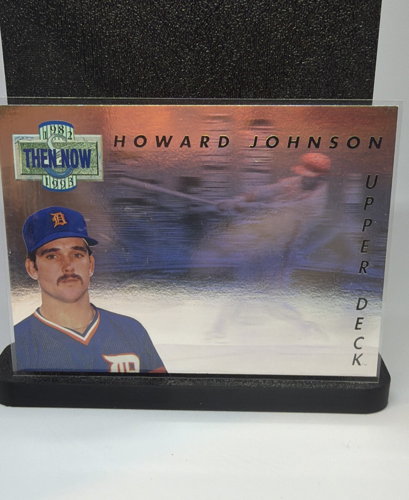 1993 Upper Deck - Then & Now Howard Johnson #TN12