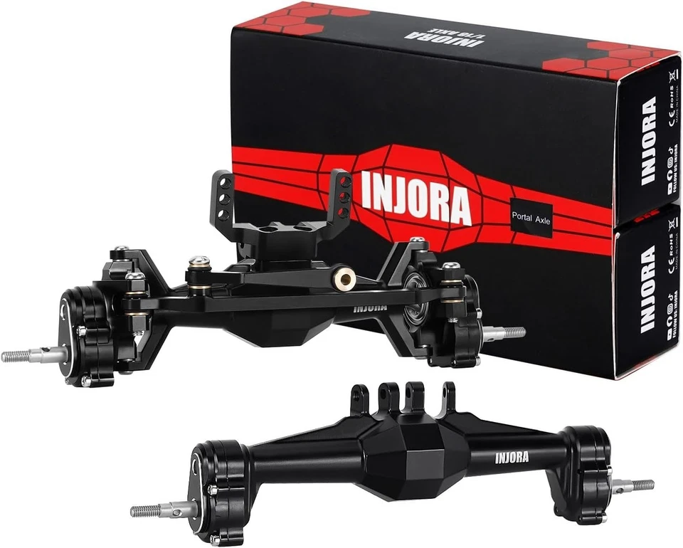 High-Performance 5mm Extended Portal Axles with Servo Mount for 1/18 RC Crawlers - Image 3 of 4