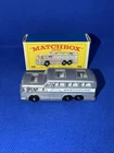 Matchbox Lesney No. 66 Greyhound Coach Bus Clear Windows W/ Original Box