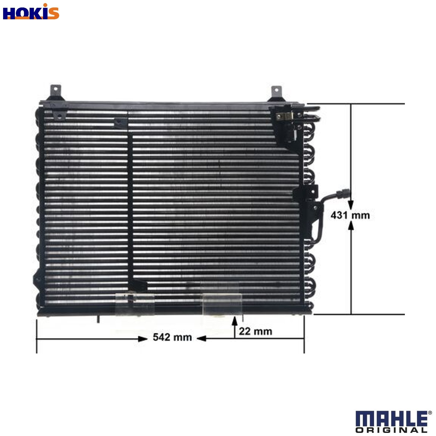 CONDENSER AIR CONDITIONING AC 150 000S FOR MERCEDES-BENZ 124/T-Model/Break 2.2L