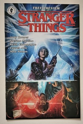 Stranger Things #1 Ashcan True 1st App of Stranger Things Cast Dark Horse 2018