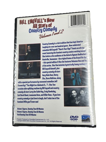 Bill Engvall’s New All Stars of Country Comedy Vol 1 And 2 DVD Sealed - Picture 2 of 2