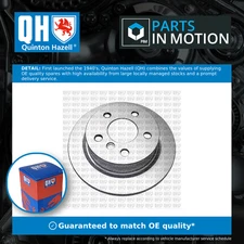 2x Brake Discs Pair Solid fits MINI ONE F55, F56 1.5D Rear 2014 on B37C15A 259mm