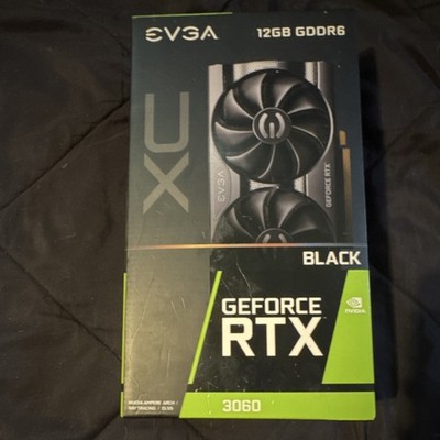 NVIDIA EVGA GeForce RTX 3060 XC Black 12GB GDDR6 DLSS/Ray Tracing GPU