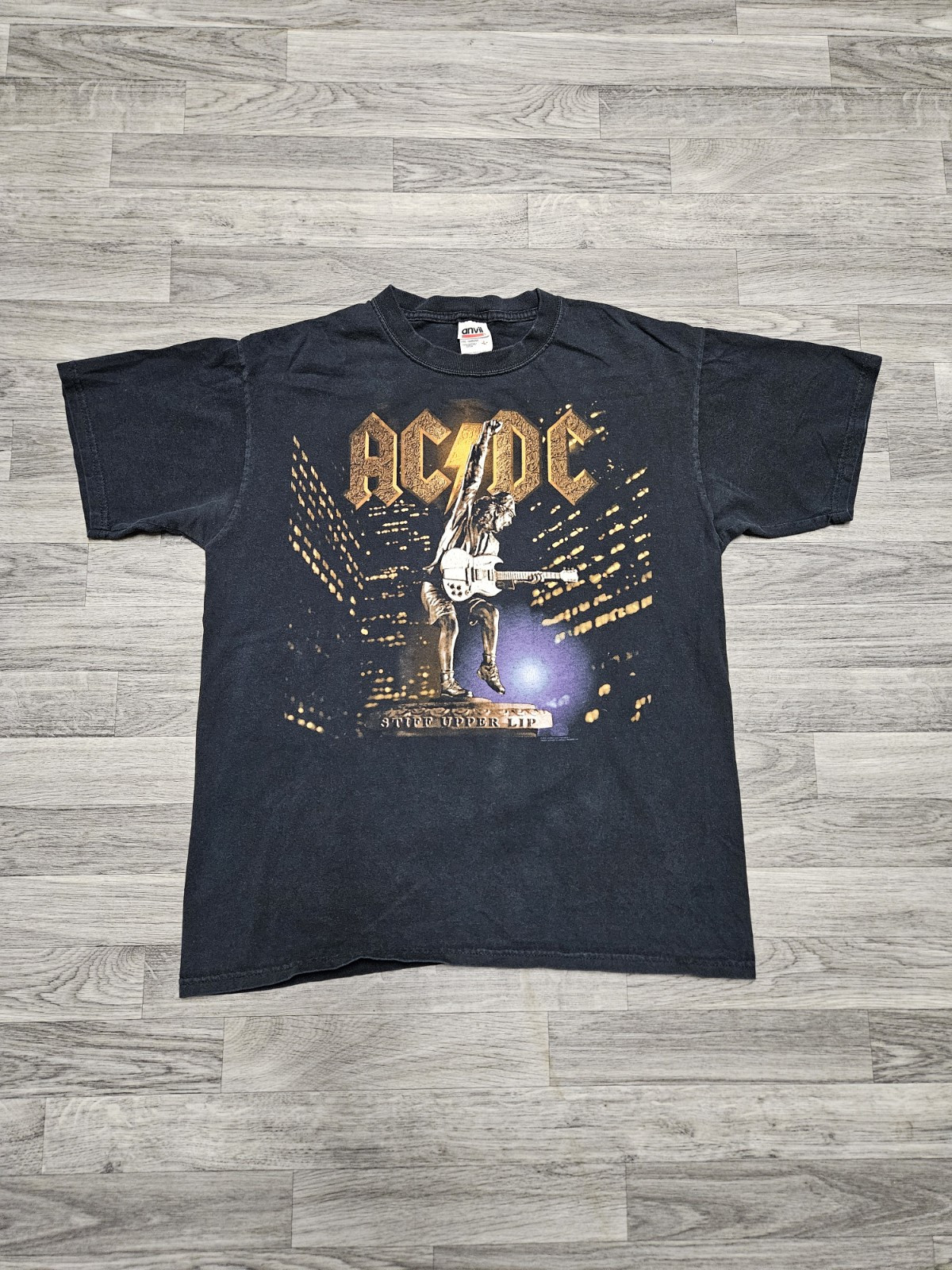 AC/DC — Stiff Upper Lip vintage concert t-shirt