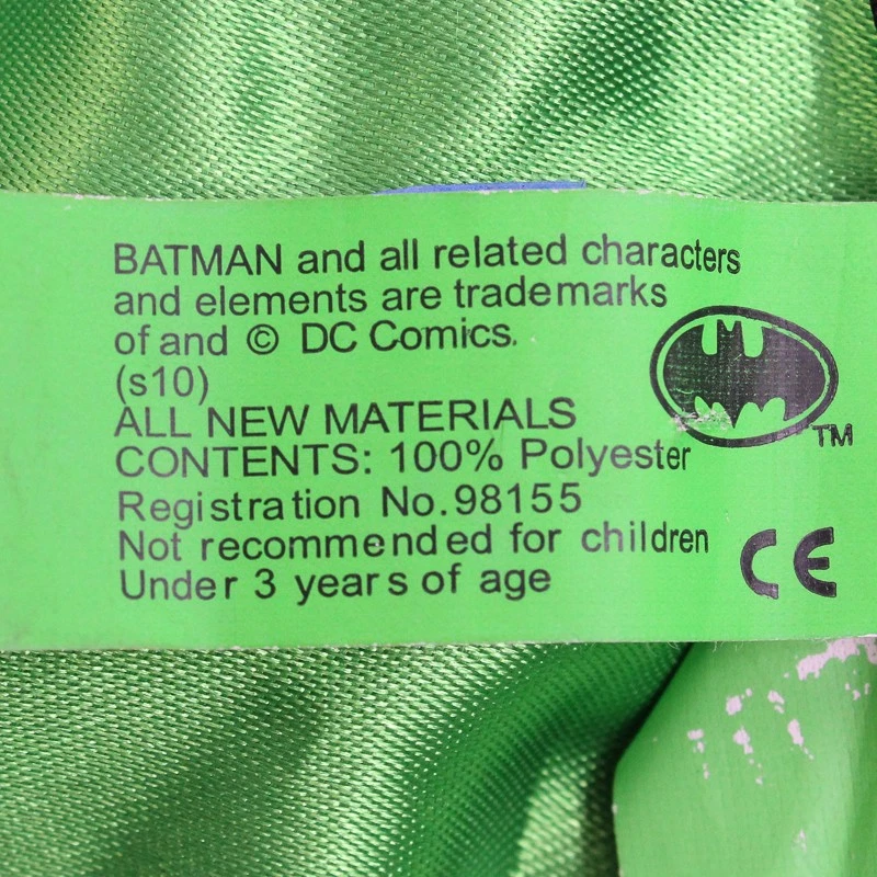 Accesorio Disfraz Capa Batman/Joker Reversible Six Flags Adulto Talla Única Foto 4 de 4