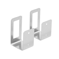 4 Pcs Board on Wall Hooks Shelf Bracket under Sink Organizer