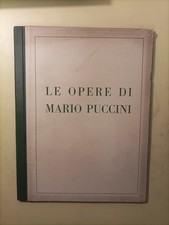 le opere di Mario Puccini galleria Pesaro Milano 1931