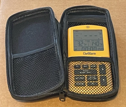 THERMOWORKS CHEF ALARM COOKING THERMOMETER W/CASE ONLY "NO PROBE"