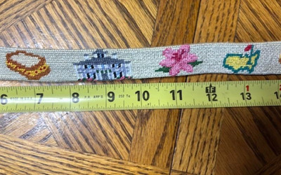 2026 Masters Smathers And Branson Embrodiered DOG COLLAR Size M/L