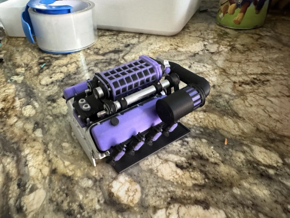 Vanquish H10 Optic Knights Customs Motor Purple - Image 4 of 4