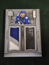 2024-25 The Cup J.T. Miller Materialisticks Patch Stick Relic 1/25