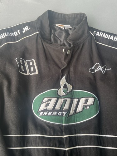 Chaqueta NASCAR Para Hombre 2XL Dale Earnhardt Jr #88 Amp Energy Racing De Colección - Imagen 5 de 10