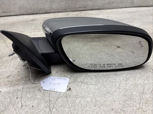 2010-18 FORD TAURUS RIGHT DOOR MIRROR BLIND SPOT CHROME OEM RH J113