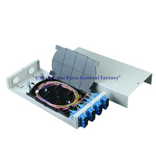 12-core SC single-mode fiber optic terminal box thicken with flange and pigtail