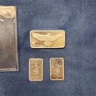 Osborne Mint .999 Fine Silver Bar Lot 7g Total - 5g Eagle Bar + 2x 1g Bars
