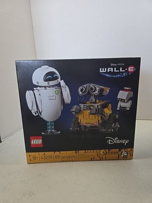 NIB LEGO Disney Pixar WALL-E and EVE 43279 Building Kit Toy Set 811 pieces 
