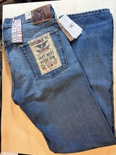 RRL Ralph Lauren Slim Fit Hillsview Wash Selvedge Denim Jeans 36x32 Made In USA