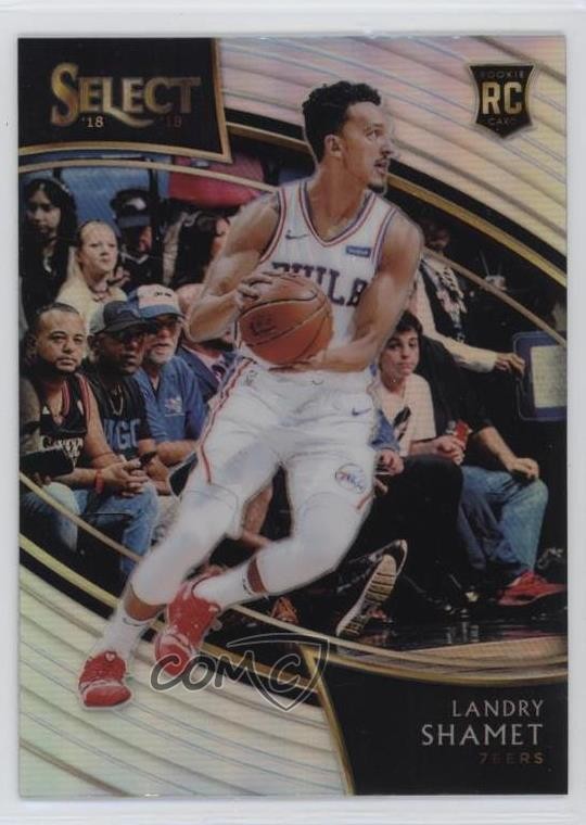 2018-19 Panini Select Courtside Silver Prizm Landry Shamet #253 0z8w
