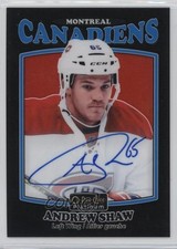 2016-17 O-Pee-Chee Platinum Retro Black Rainbow Auto Andrew Shaw #R-58 Auto 0a1