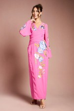 Coast Hot Pink Column Dress Womens Occasion Dresses