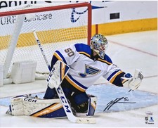 Jordan Binnington St. Louis Blues Autographed 16