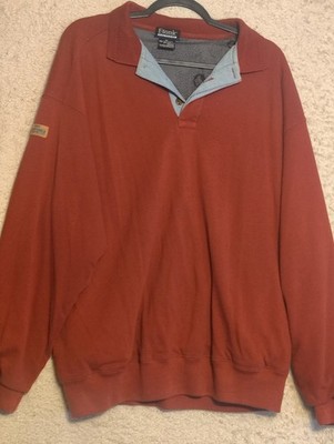 Vintage Etonic Gore Windstopper Golf Pullover Windshirt Jacket XLarge  Red