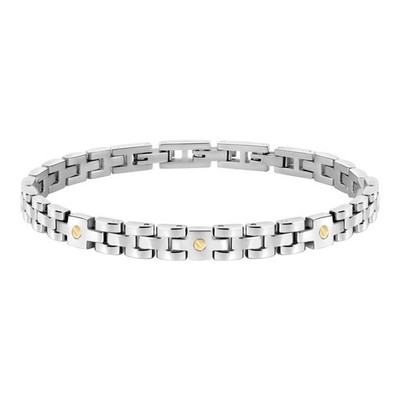 Morellato Gold Herren Armband Stahl Silver mit Gold (SATM05)