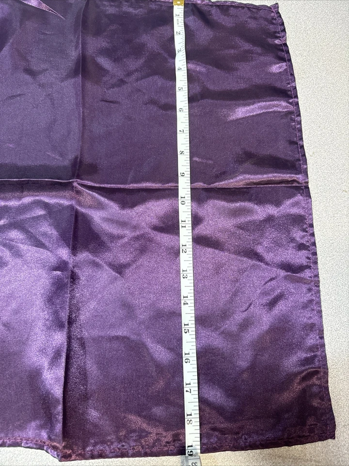 Silk Napkins Lot Of 3 Purple - Image 3 of 3