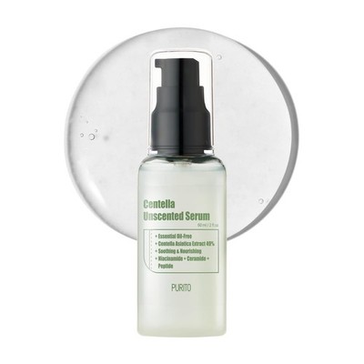 Centella Unscented Serum, for All Skin Types, Ampoule, Soothing, Calming, Fac...