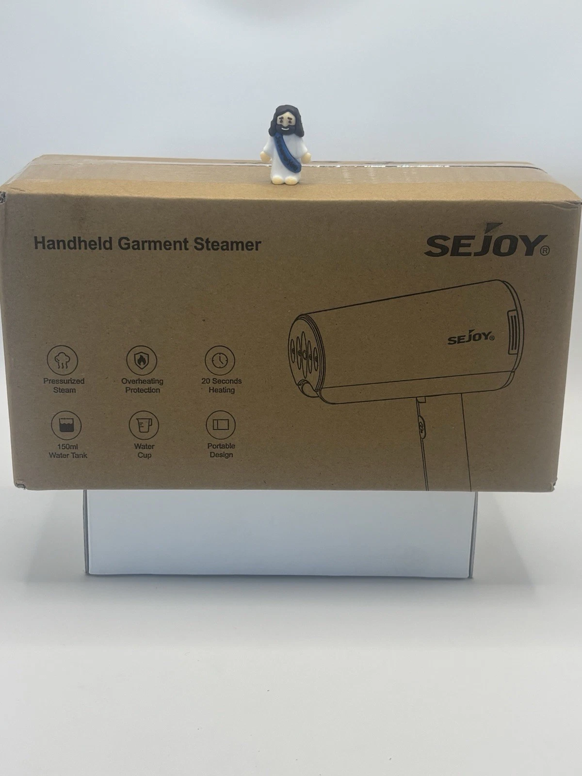 Sejoy Handheld Garment Steamer 150ml Portable 1000W Fabric Steam Iron