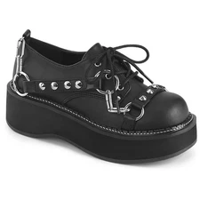 Pleaser Demonia 2" Platform Lace-Up Oxford Shoes Adult Women Emily/32