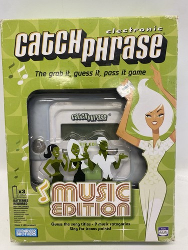Catch Phrase Music Edition Parker Bros /Hasbro 2007 Handheld Electronic Game - Picture 2 of 3