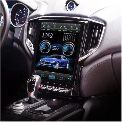 12.1'' Android Navigation Car Gps Stereo Tesla Style For Maserati Ghibli 2014~19